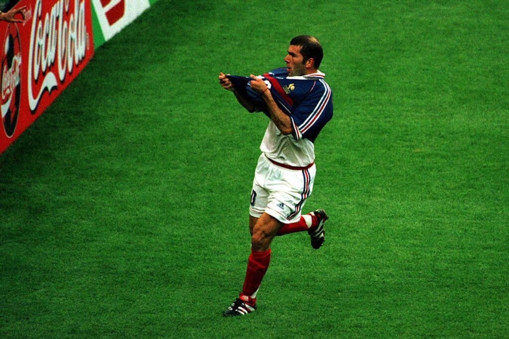 Zinedine Zidane World Cup Winner 1998