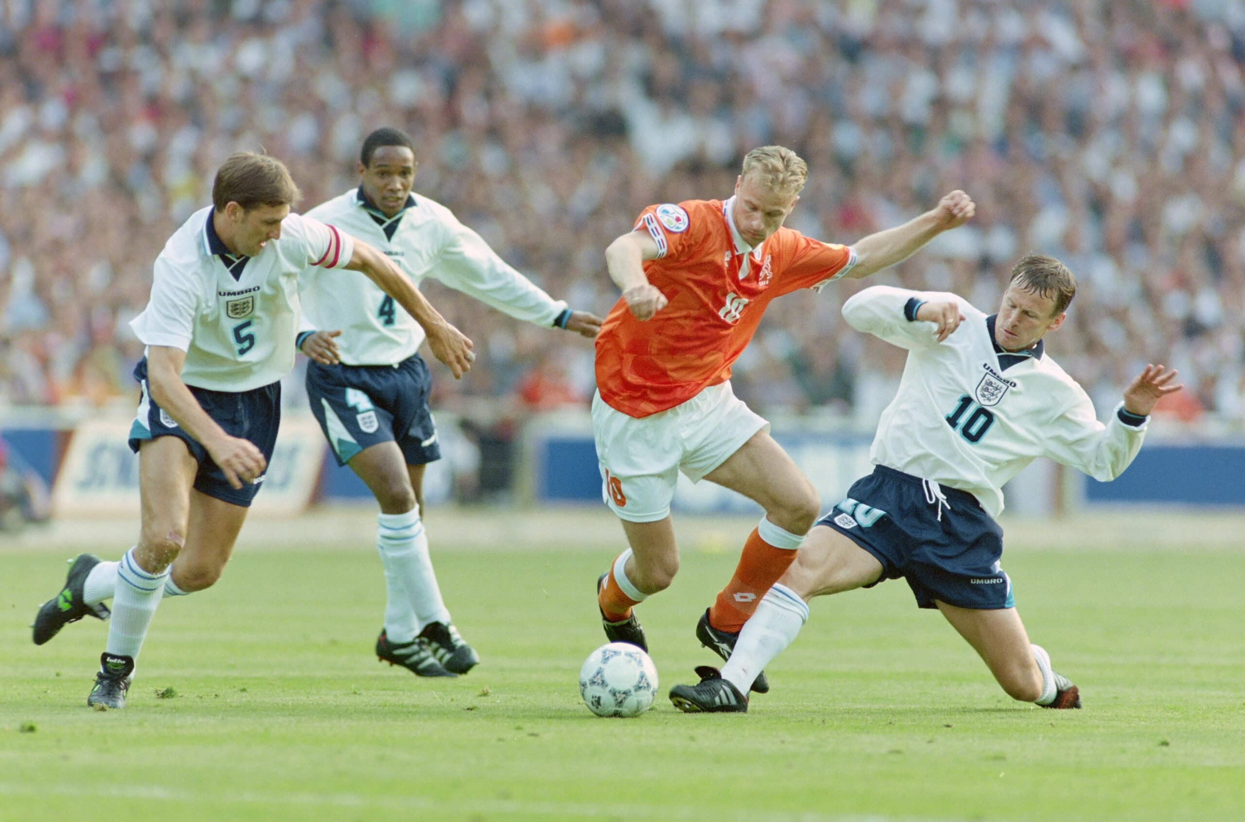 Dennis Bergkamp Netherlands vs England 1996