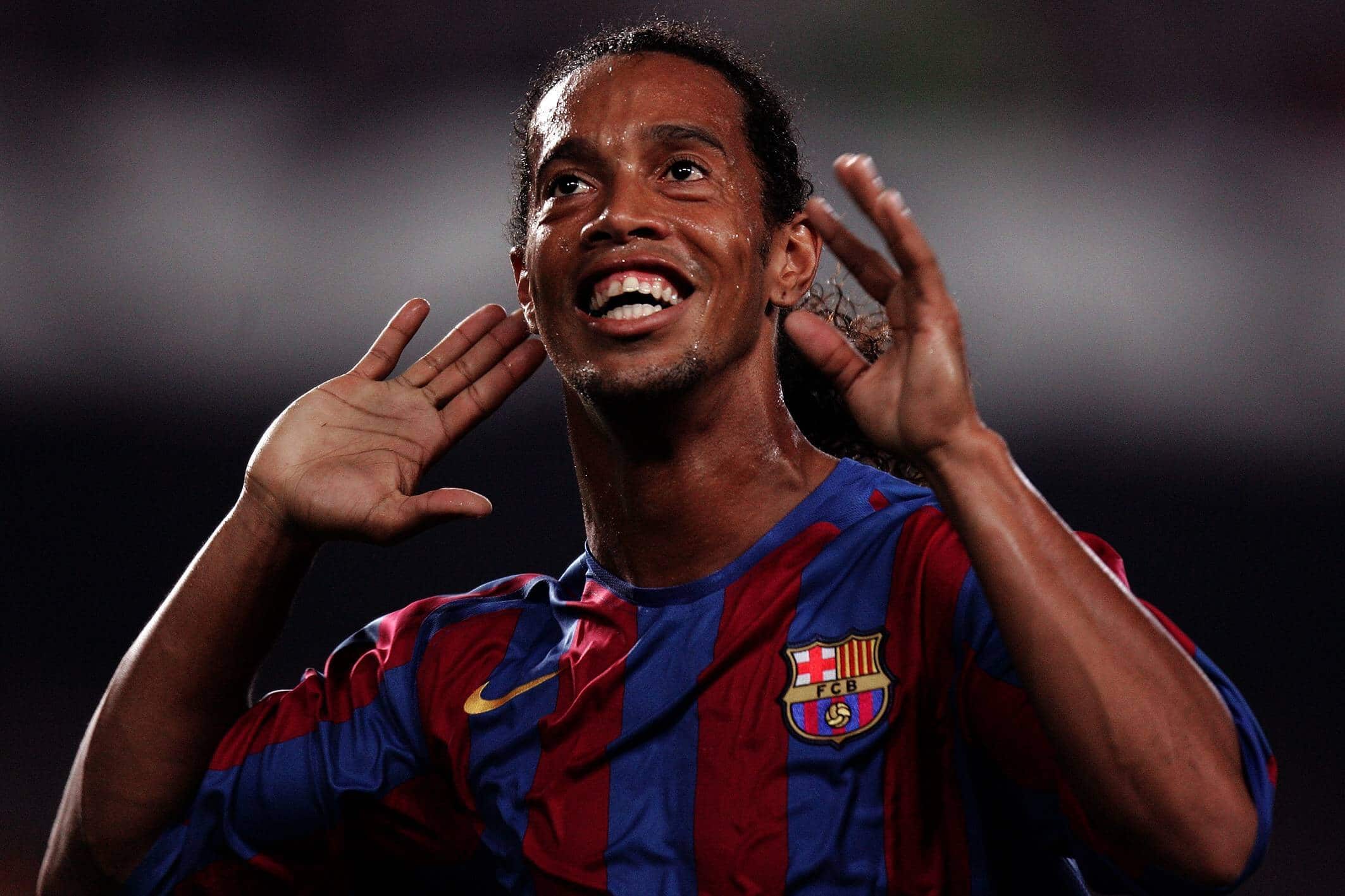 Ronaldinho Barca Smile