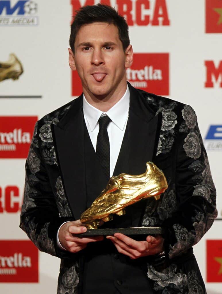 Messi Ballon d'or winner of 2012