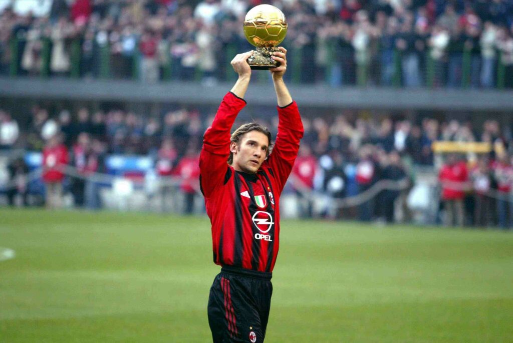 Andriy Shevchenko Ballon d'Or Winner 2004