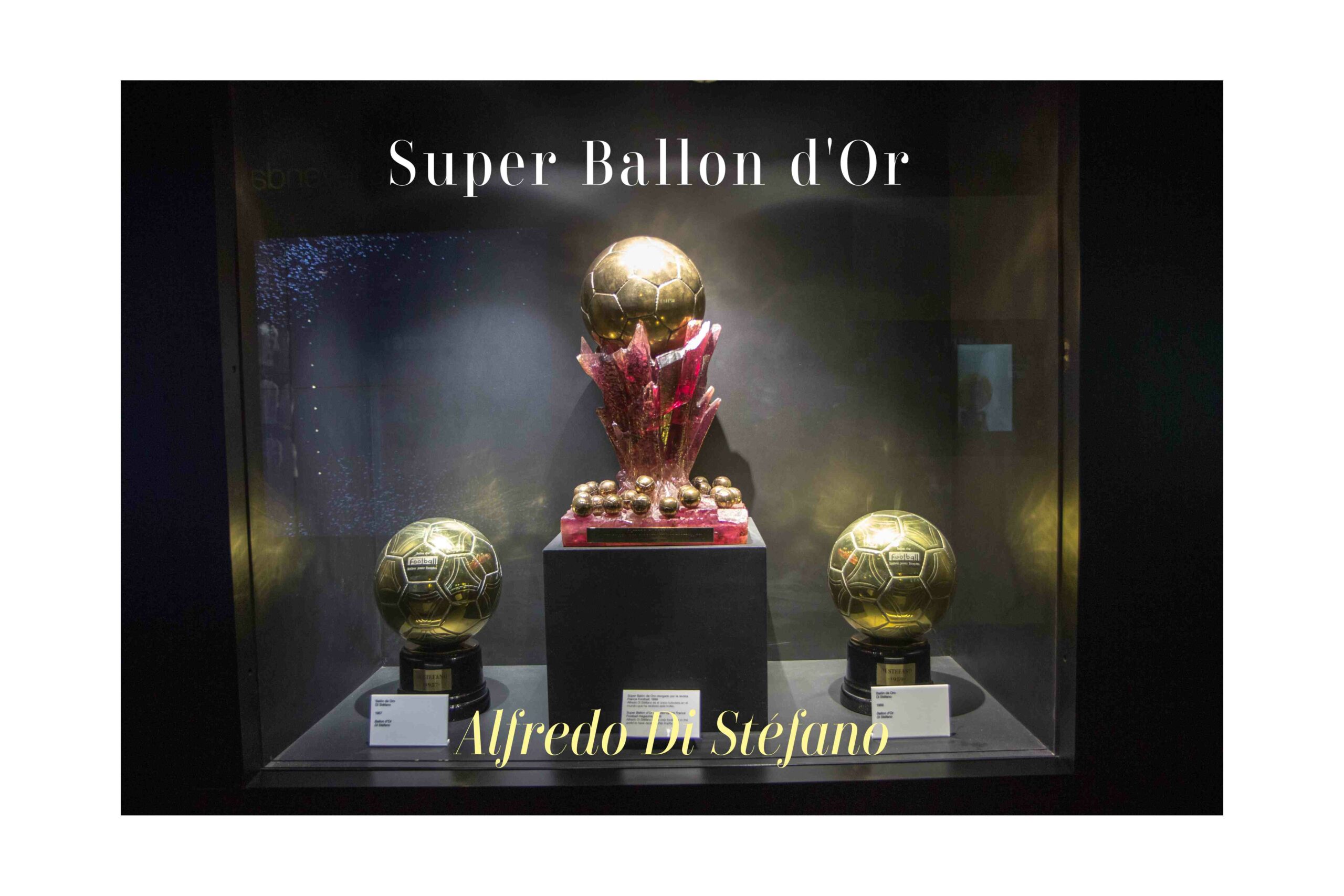 The Super Ballon d'Or won by Alfredo Di Stéfano on 24 December 1989